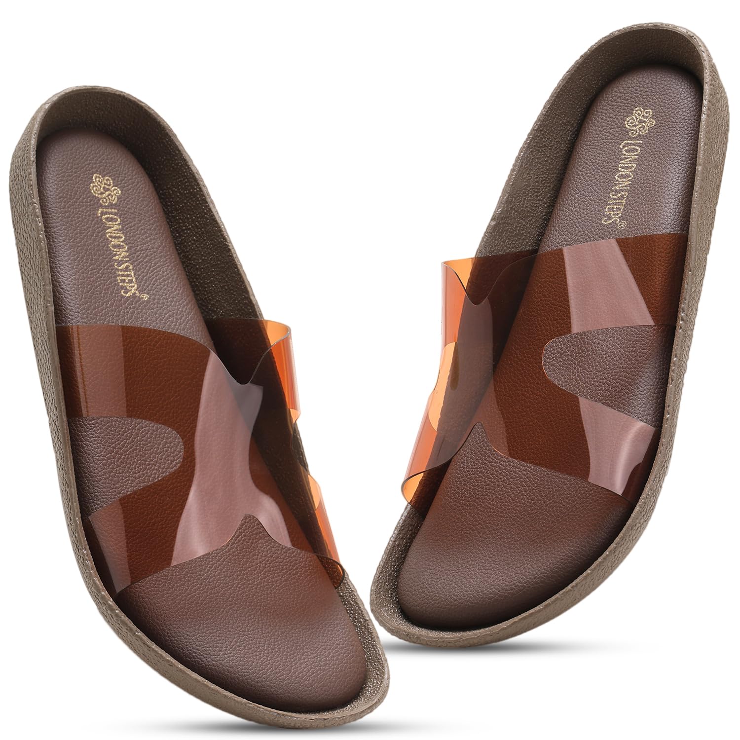 Doctor Health Super Soft Women's Transparent PVC Slide Slippers | Soft Cushioned Lightweight Comfort Slides | Anti-Skid Casual Slip-On Sandals for Indoor Outdoor Everyday Wear-picture-32