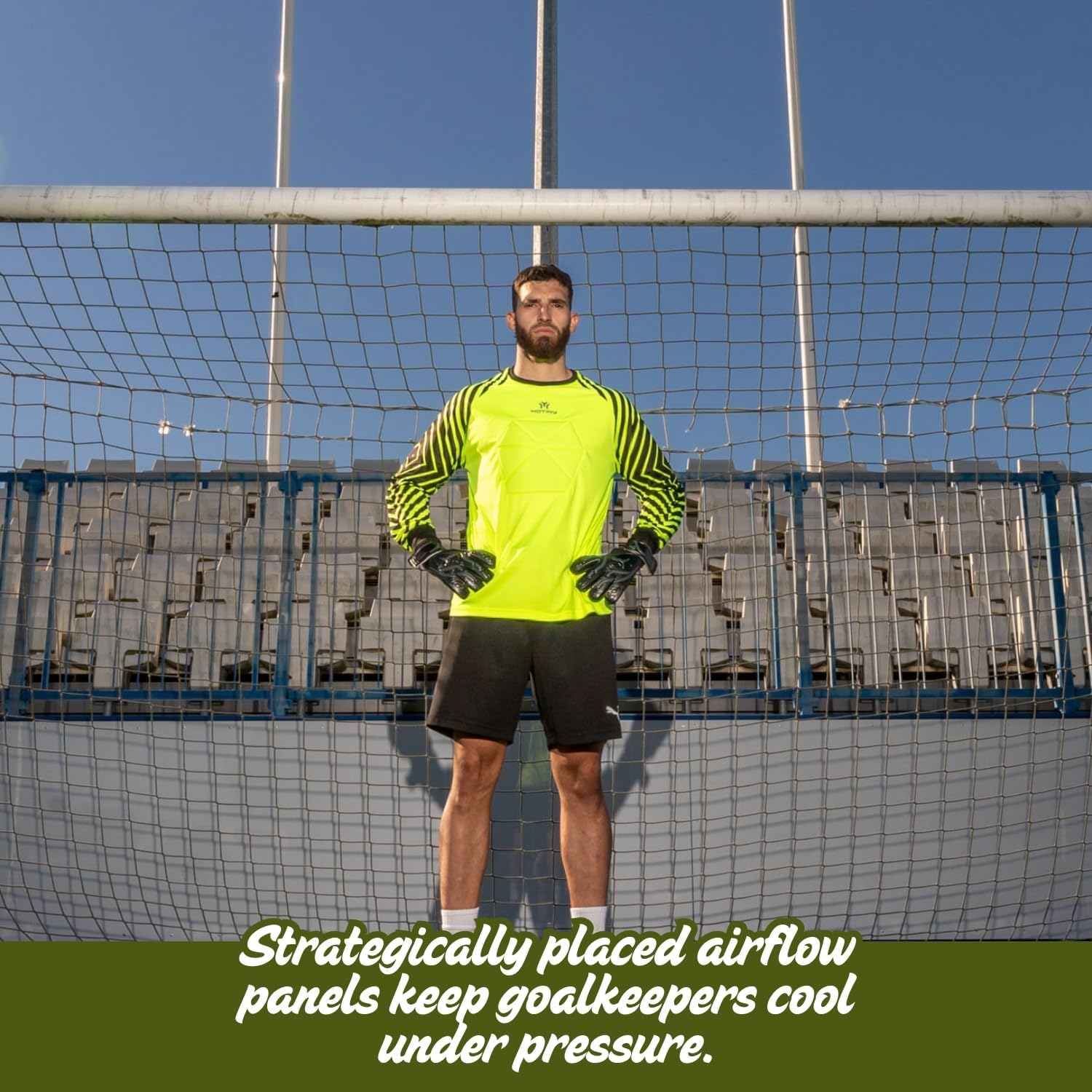 Soccer Goalie Jersey - Pro Series - Chest & Elbow Padded - Quick-Dry Fabric - Ergonomic Fit - Enhanced Durability - Image 5