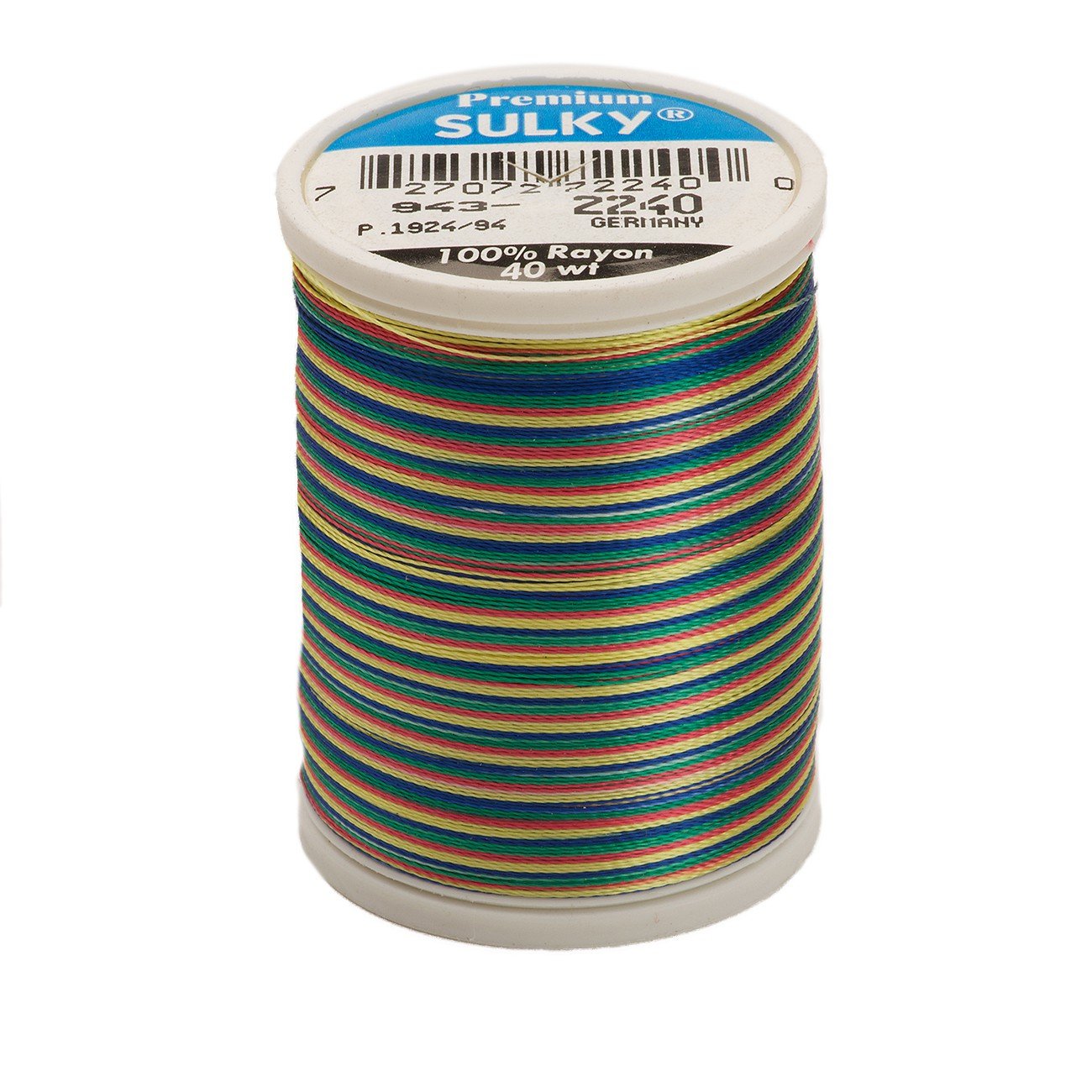 Fil de rayonne Sulky King taille 40 éclat soyeux bobine de 850 yards