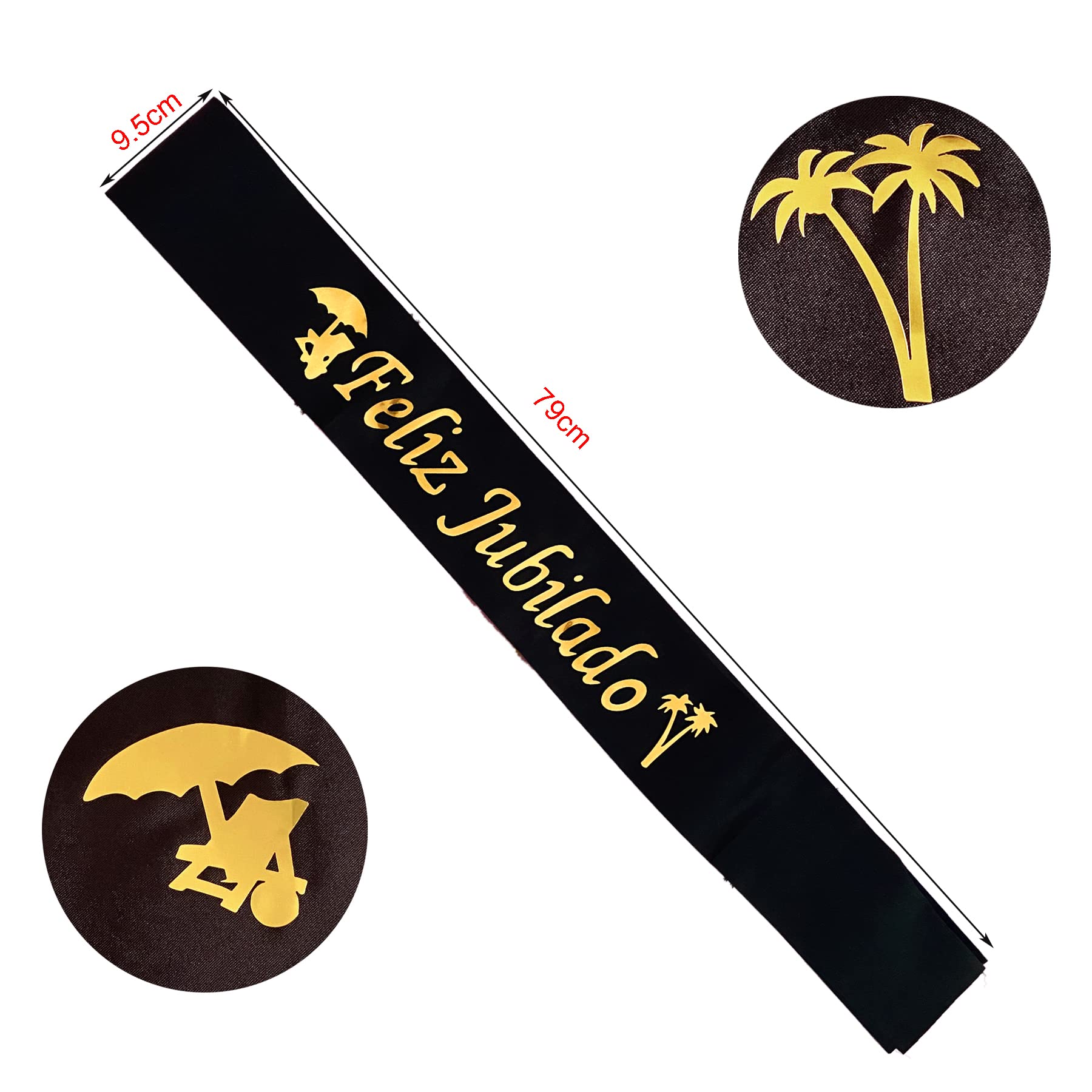 Kit Decorazione Pensionamento - Striscione 'Finalmente In Pensione', Fascia, Palloncini, Per Feste