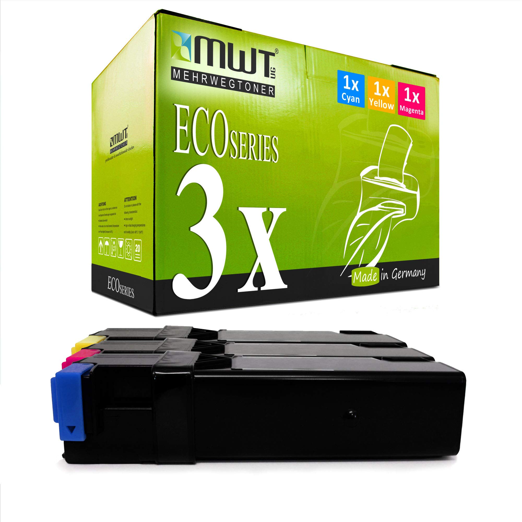 Toner Dell 1320 MWT fini les couleurs ternes avec le pack 3 cartouches haute netteté - 8