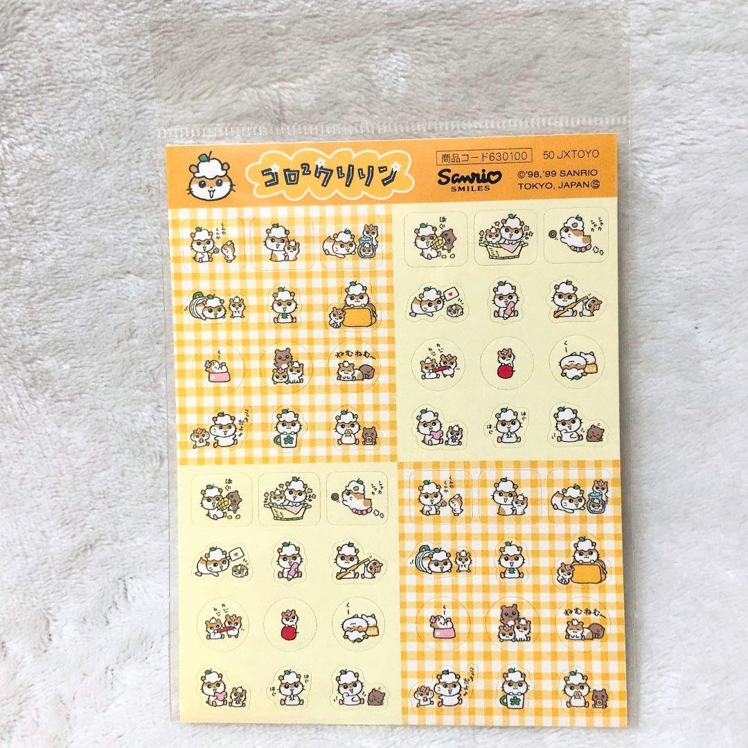 平成　レトロ　コロコロくりりん　シール Amazon.co.jp: コロコロクリリン シール ステッカー 平成レトロ