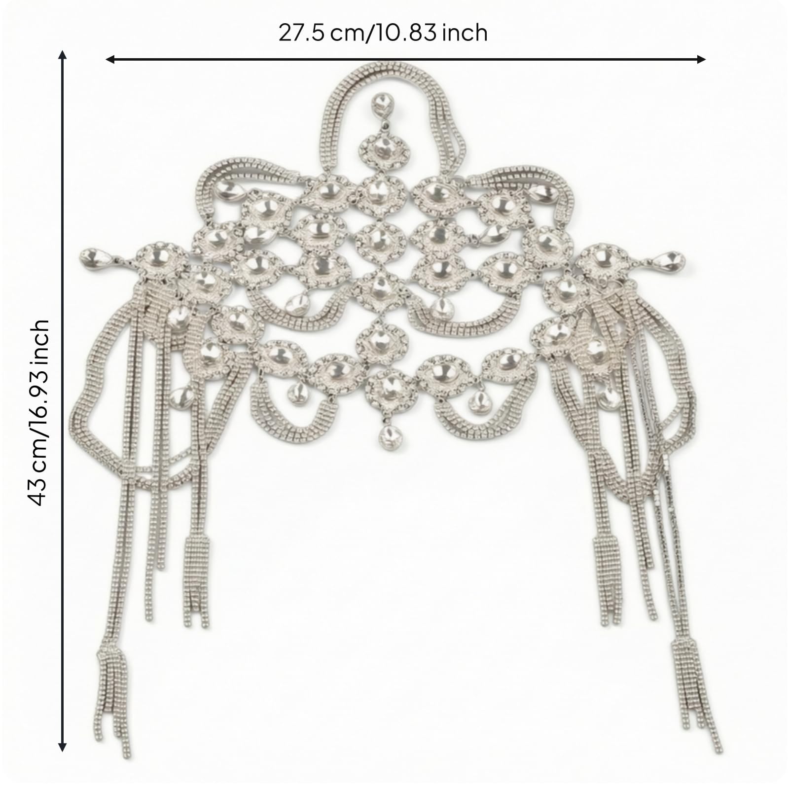 da Sposa con Cristallo Scintillante Copricapo con Cristallo Delicato Tiara per Danze