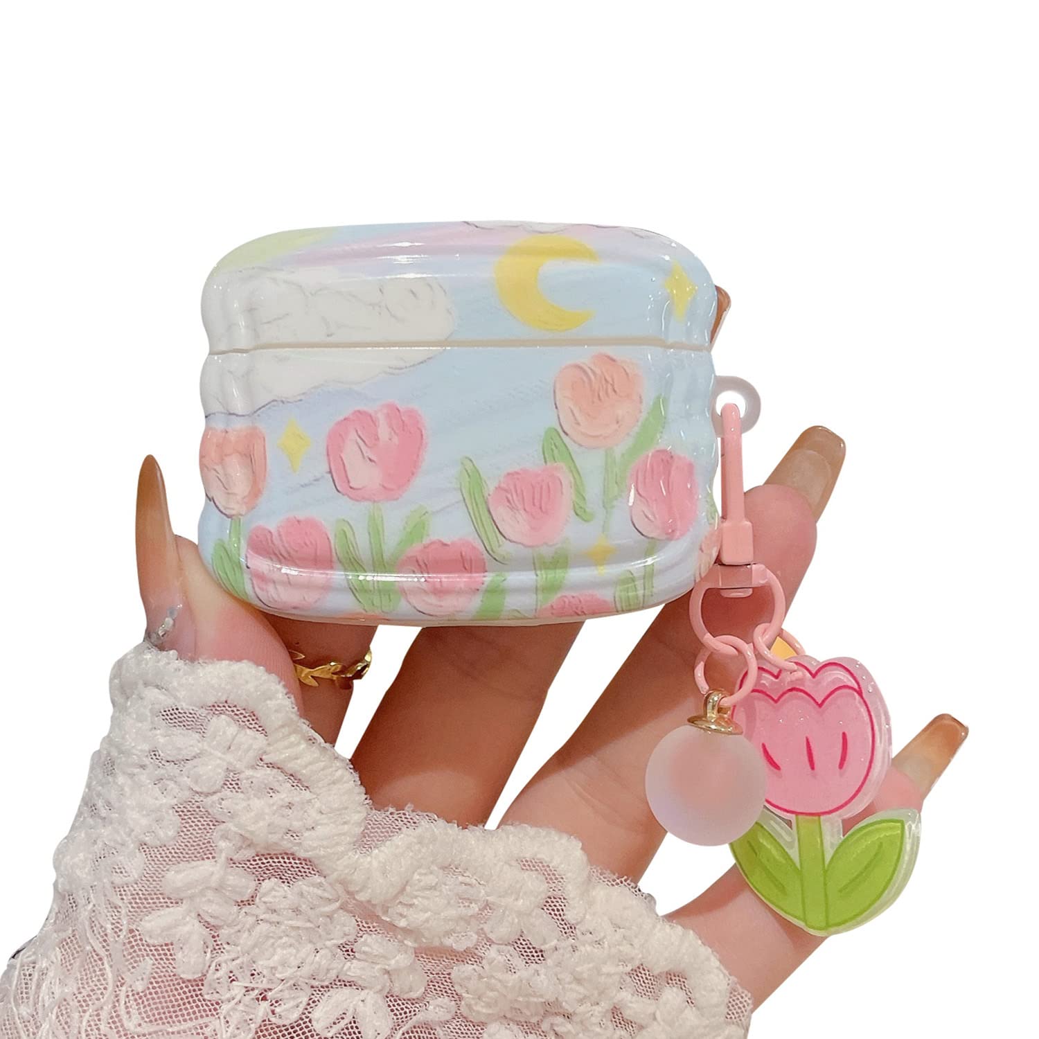 Amazon.com: PHOEACC Cute Airpod Pro 2 / Airpod Pro Case Flower