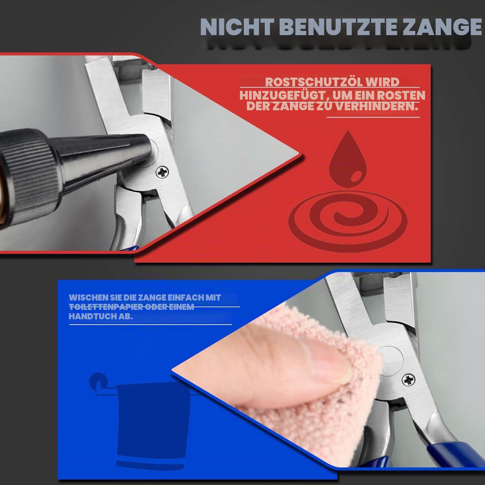 8-teiliges Brillenreparatur-Set mit Schraubendreher und Aufbewahrungsbox, optisches Brillenzangen-Set, Brillen-Einstellzange