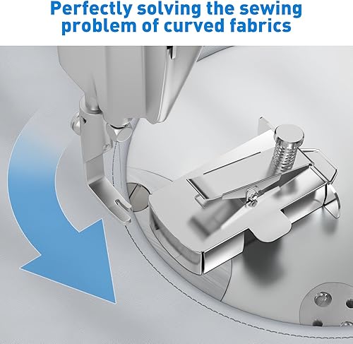 Miniatura 5 de Armilem Guía de costura magnética para máquina de coser, guía de dobladillo con clip multifuncional - Suministros universales para coser y acolchar