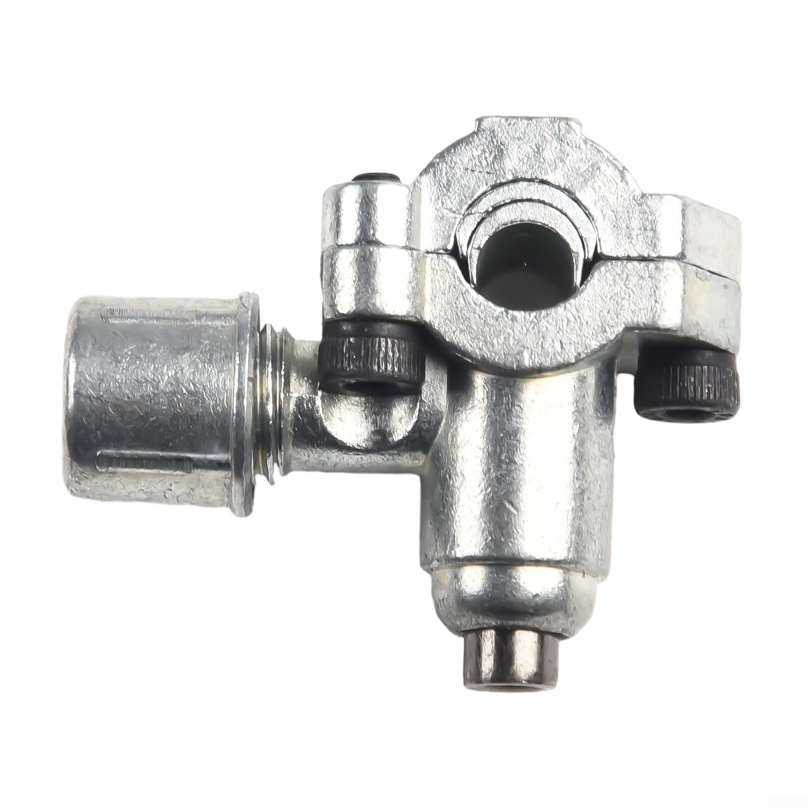 6 Stück BPV31 Durchstichventil Set für HLK-Kälteanlagen, Metall Line Tap Valve Kit 1/4, 5/16, 3/8 Zoll Kupferrohr, silber