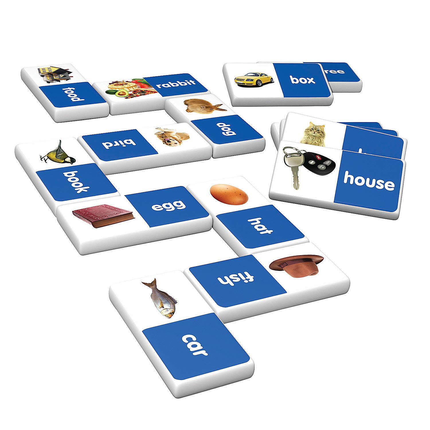 Fun Express First Word Dominoes - 28 Pieces - Educational and Learning Activities for Kids