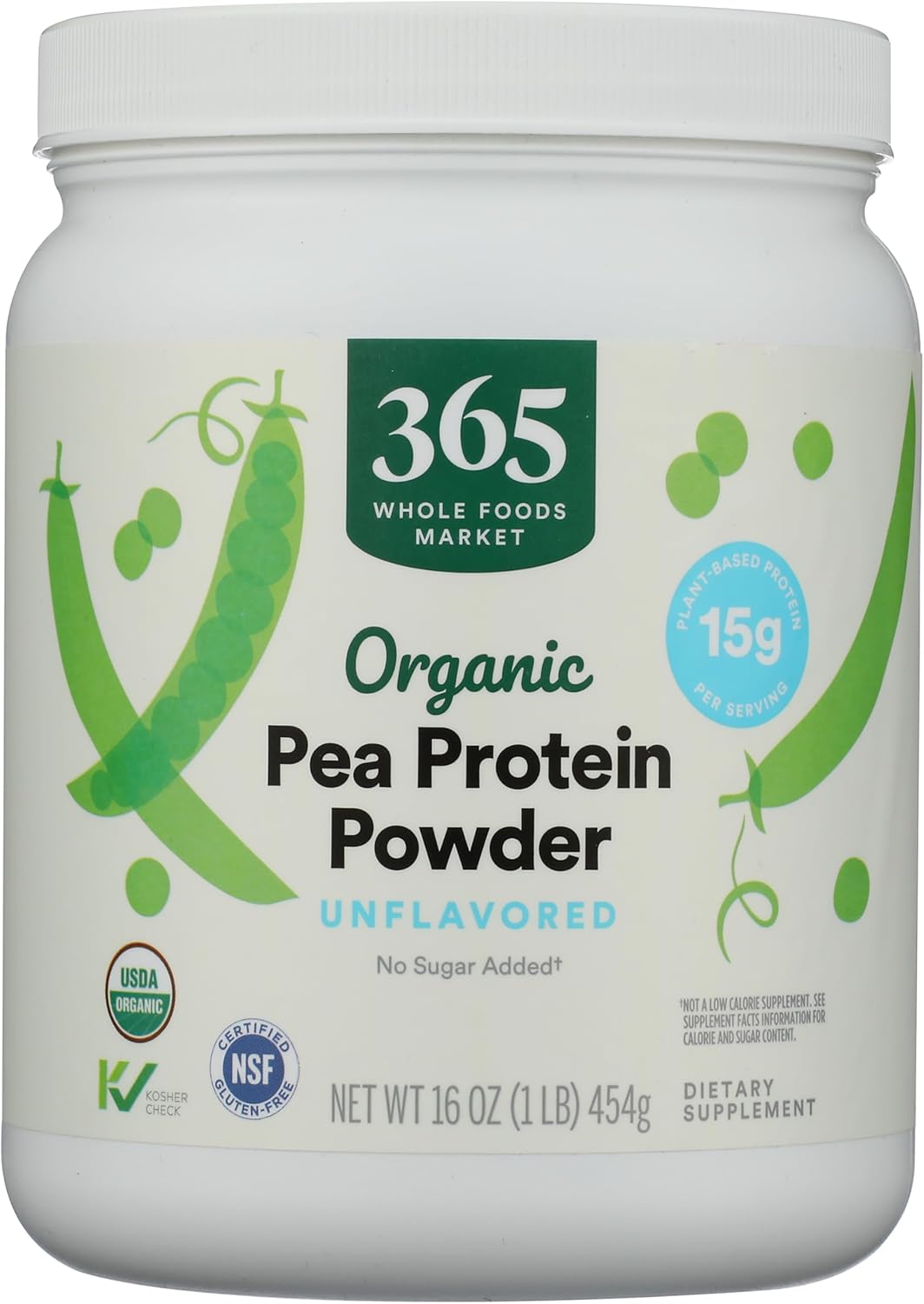 365 by Whole Foods Market Organic Pea Protein, 16 OZ
