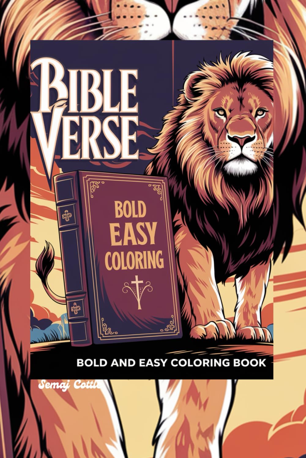 Bible Verses Bold & Easy Coloring Book