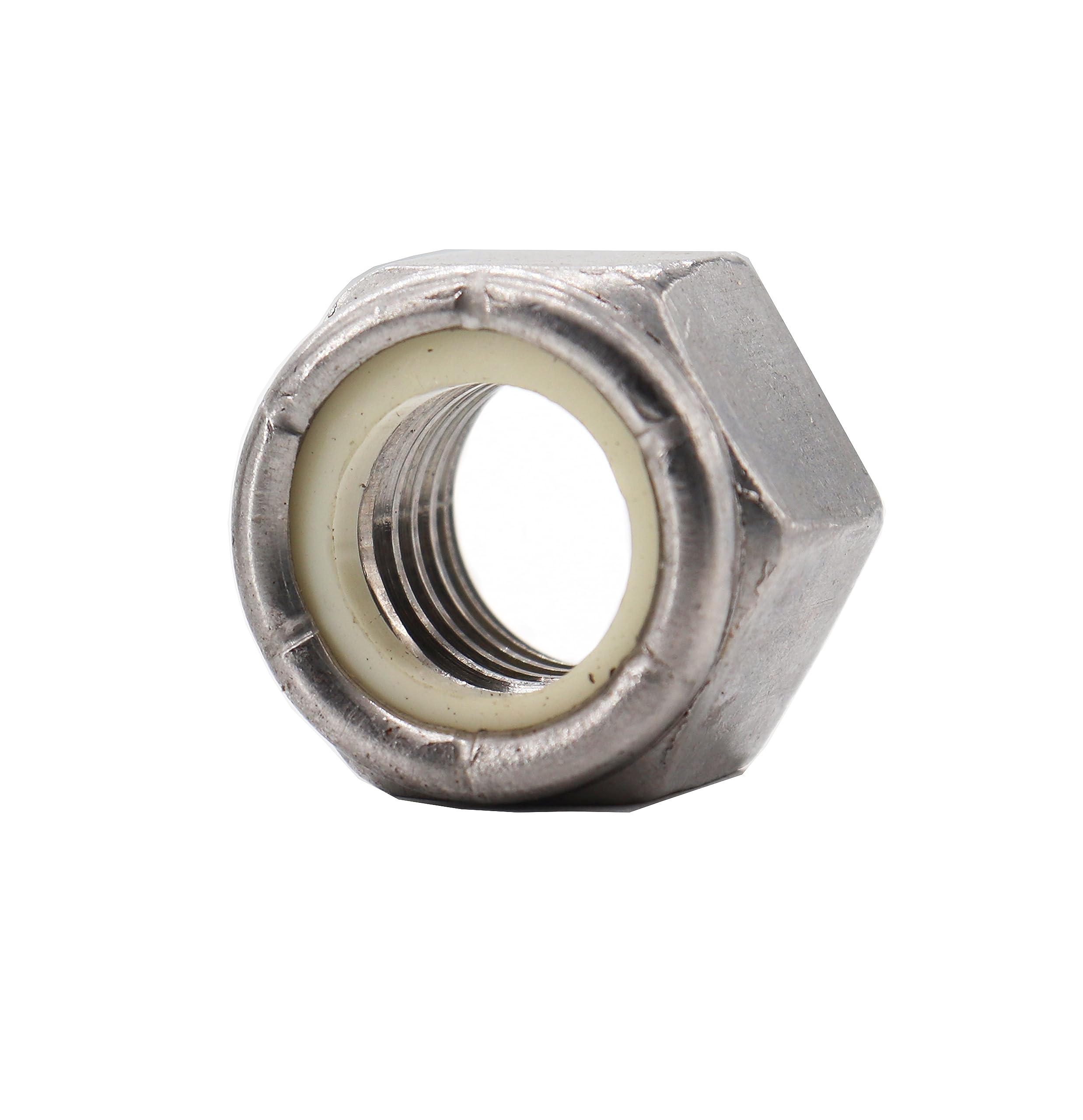 binifiMux 5pcs 5/8-11 Nylock Nylon Inserted Self Locking Nuts Stainless...