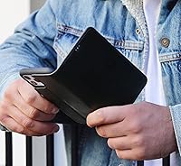 Vista 5 de VENOULT Compatible with iPhone 14 Plus Wallet Case for Man or Women, 14 Pro / 14 Pro MAX / 13 MAX Full Grain Genuine Leather Detachable, Wireless