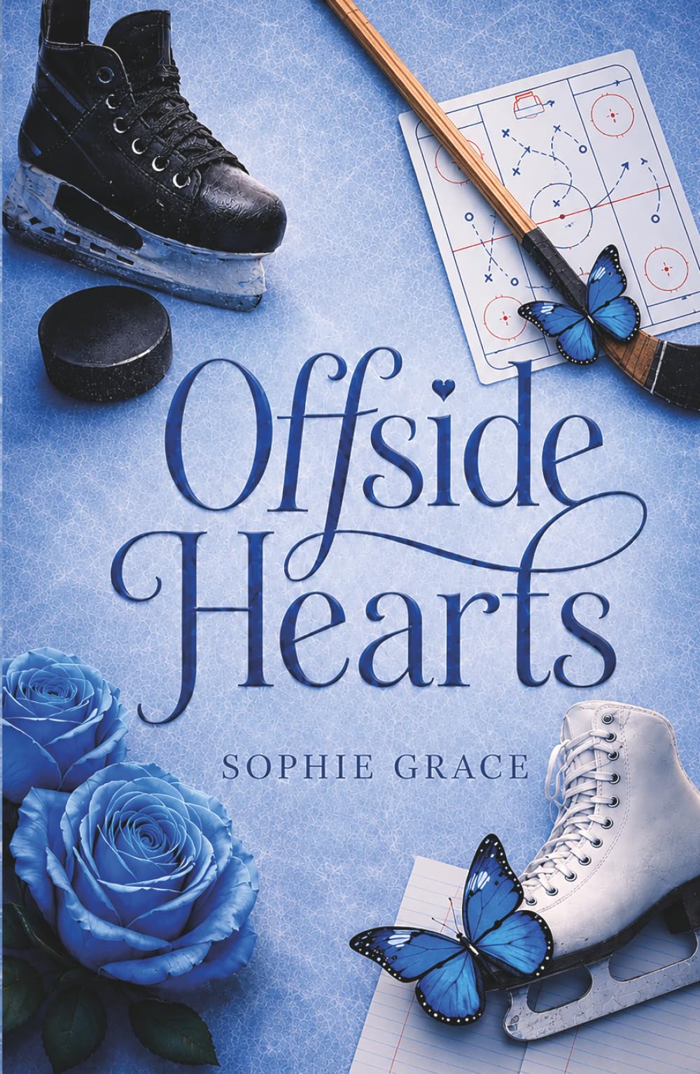 Offside Hearts: Hockey + Ice Skating College Sport Romance
