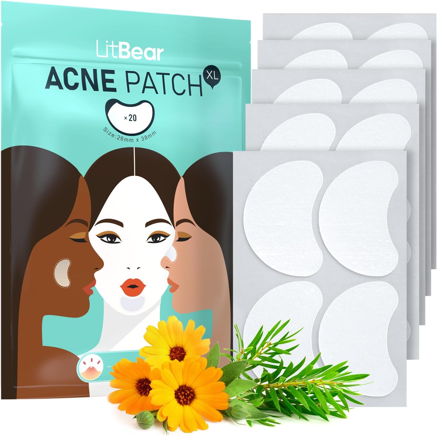 Acne Patches Pimple Patches (Moon)