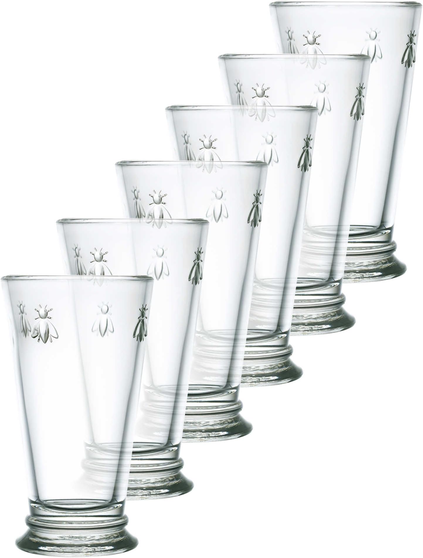 La Rochere Bee 15.5 oz Highball Glasses (Set of 6)