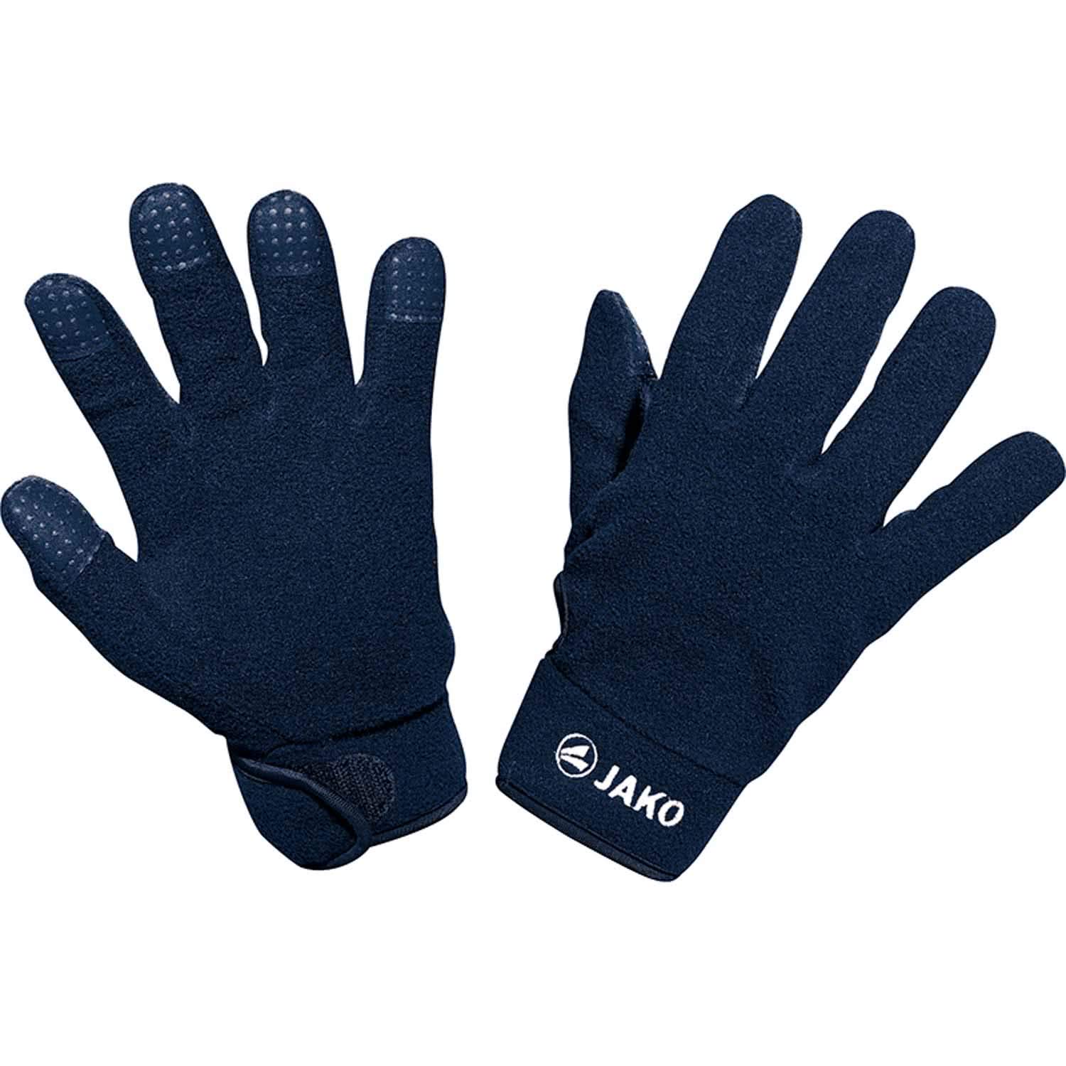 JAKO Unisex Feldspielerhandschuhe Fleece, Schwarz, 10 Fashion