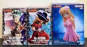 石神千空 七海龍水 フィギュア 18個セット Dr.STONE 石神千空 七海龍水 造形の科学 - メルカリ