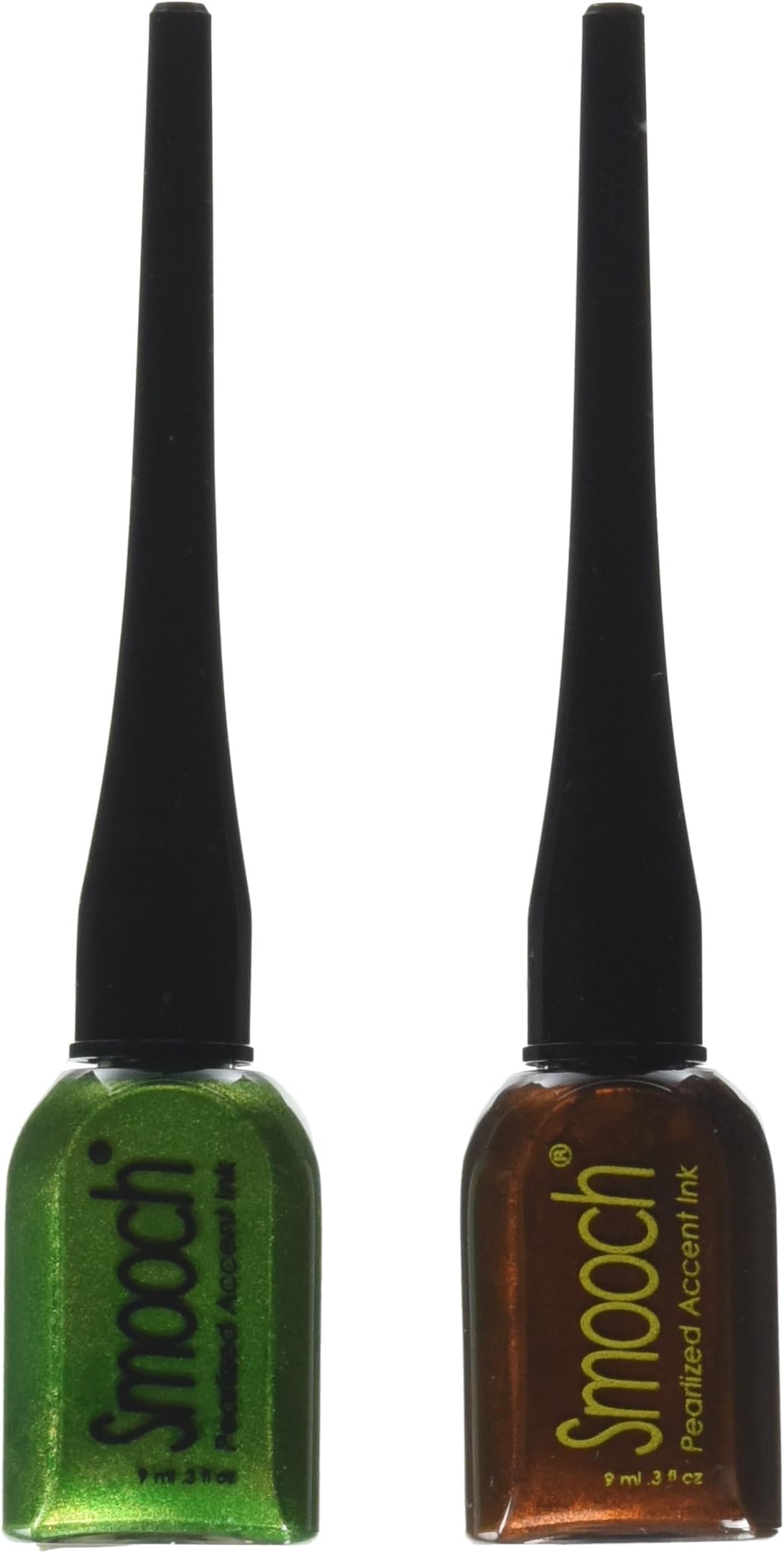 Smooch Pearlized Accent Ink, 2-Pack, Molasses and Green Apple