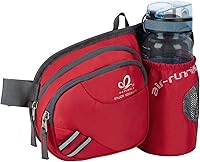 Vista 12 de Waterfly - Cangurera de senderismo con soporte para botella de agua para hombres y mujeres, para correr y pasear al perro, para iPhone 8 Plus