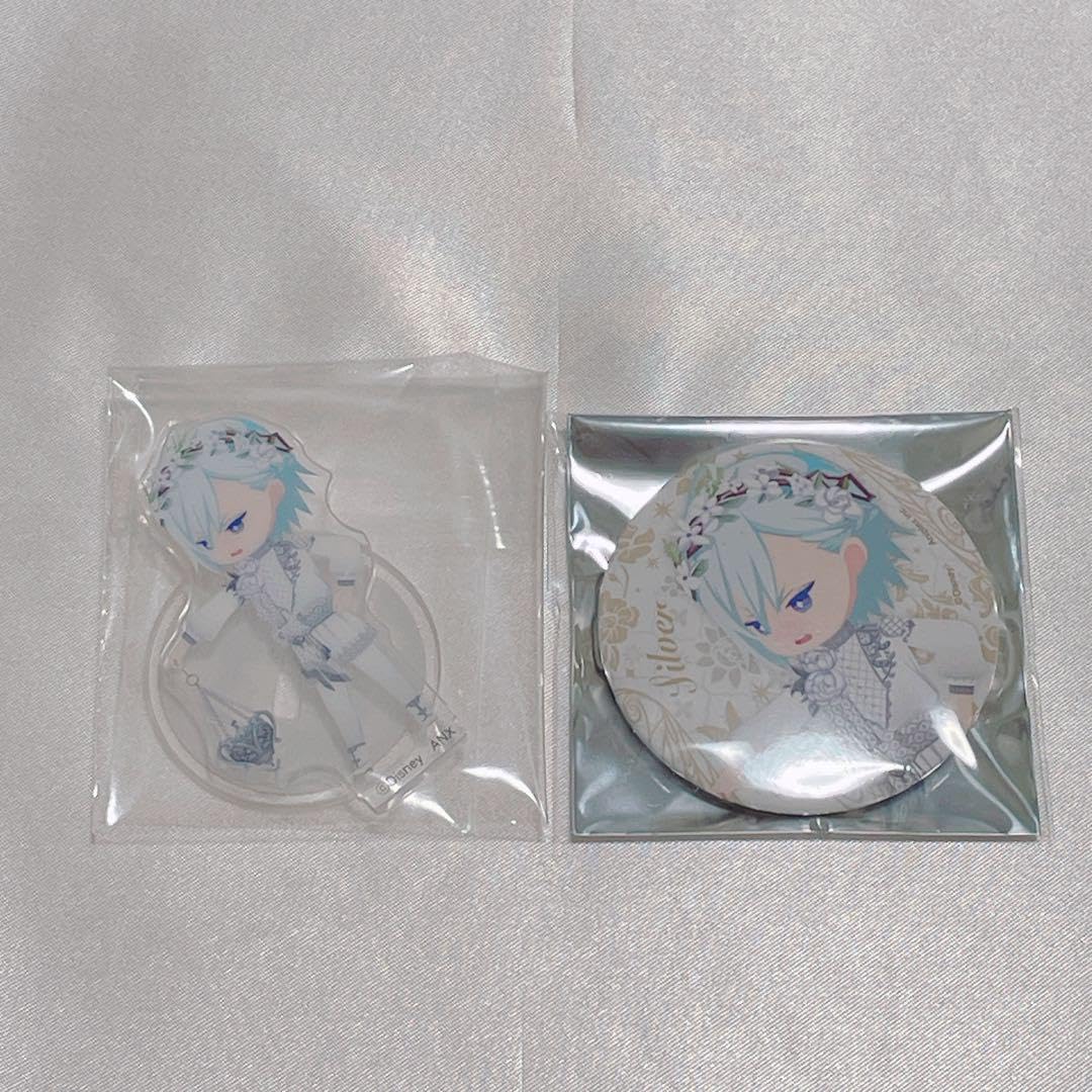 Amazon.co.jp: ツイステ展 シルバー アクリルスタンド 缶バッジ : おもちゃ