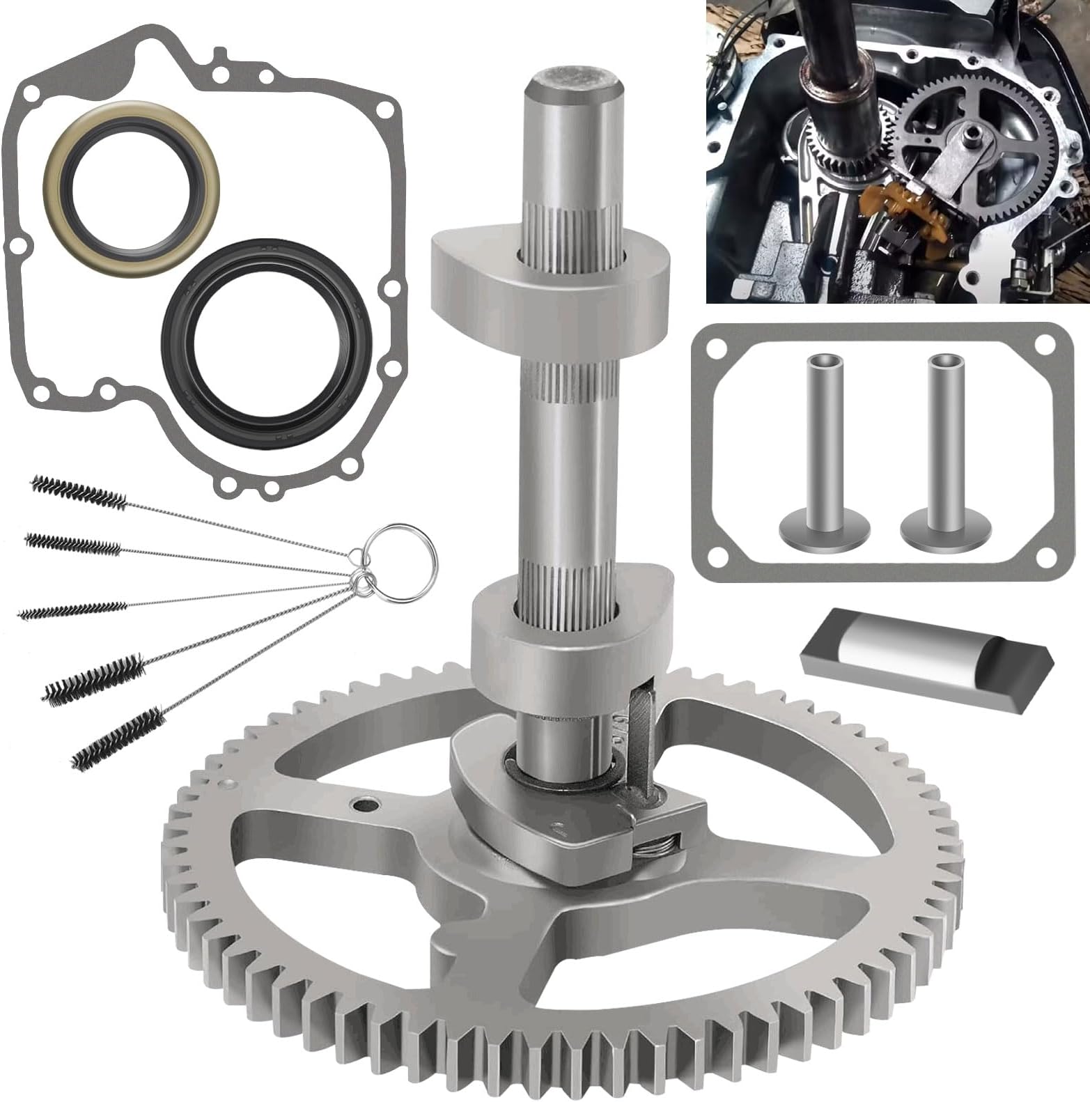 HuthBrother 793880 Camshaft Compatible with 84005207 BS 793583 792681 791942 795102 Cam Kit with 795387 Oil Seal & 7110, 272475s Gaskets…