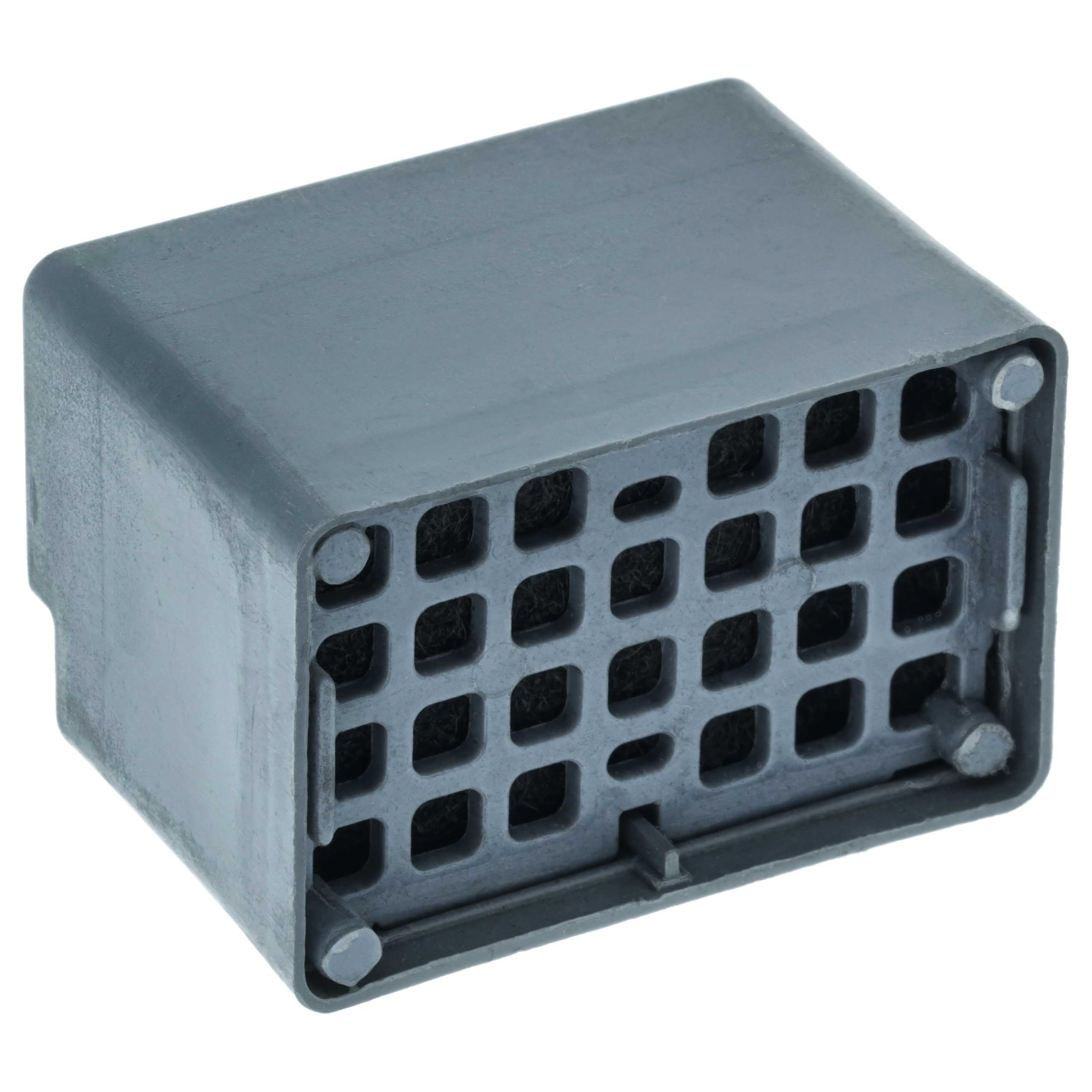 vhbw 2x Filter kompatibel mit Liebherr UWTGB1682-20G, WTES 1672, UWTGB1682-21A, WTES1672-20, WTES1672 Kühlschrank - Aktivkohlefilter