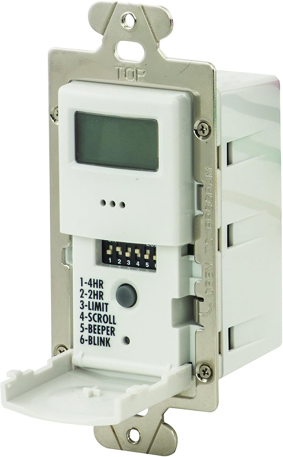 Free Shipping Offer Timer, In-Wall, Digital, White