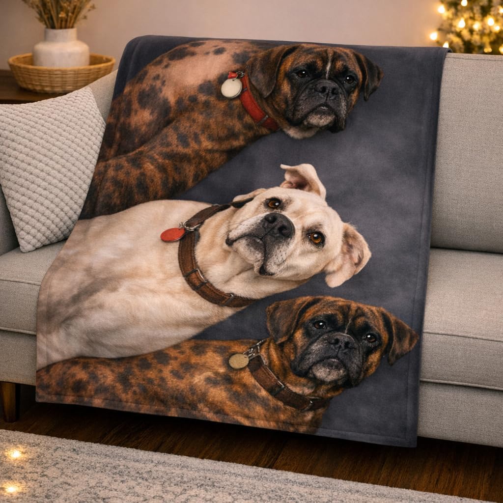 Personalization Universe Picture Perfect Personalized 50x60 Plush Fleece Photo Blanket