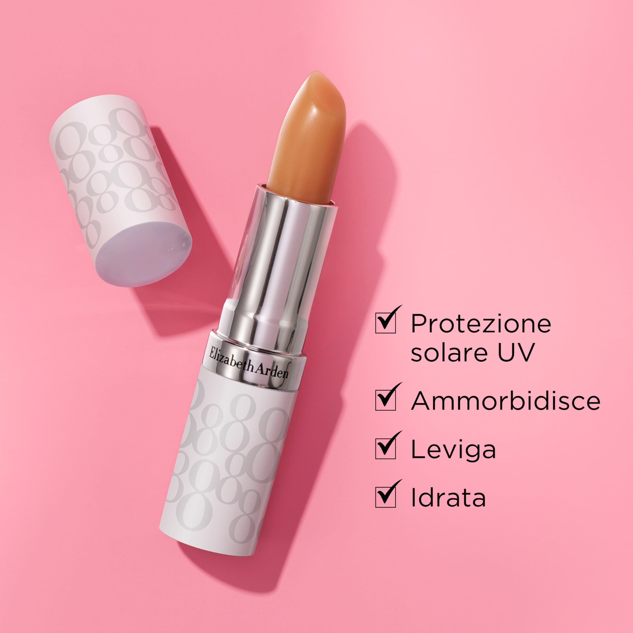 Elizabeth Arden Stick Protettivo Labbra, Neutro - 3.7 g & Eight Hour Lip Repair Balm Balsamo Labbra - 10 gr (11.6 ml)