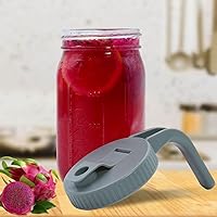 Vista 7 de Jarra con tapa de mango de boquilla de vertido, jarra de vidrio resistente a prueba de fugas de 32 onzas para té helado, limonada, té solar