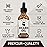 Striking Viking Unscented Beard Oil for Men - 2 Fl Oz, Fragrance-Free - Clear Beard & Mustache Conditioner with Jojoba & Argan Blend, Almond & Tea Tree Oils for Growth & Sensitive Skin
