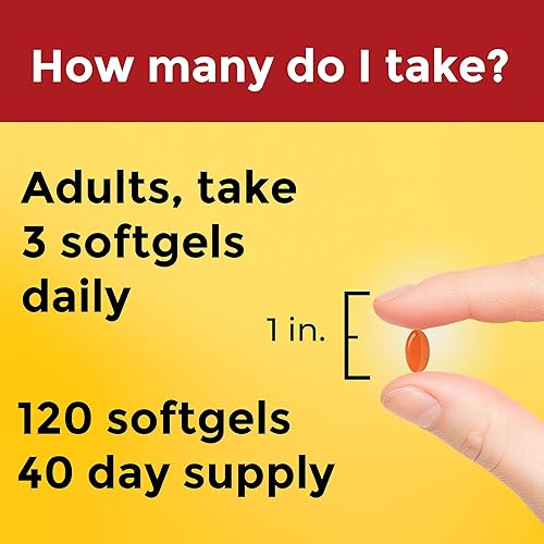 Miniatura 6 de Nature Made CoQ10 300mg por 3 cápsulas, para la salud del corazón y apoyo antioxidante, 120 cápsulas, suministro para 40 días