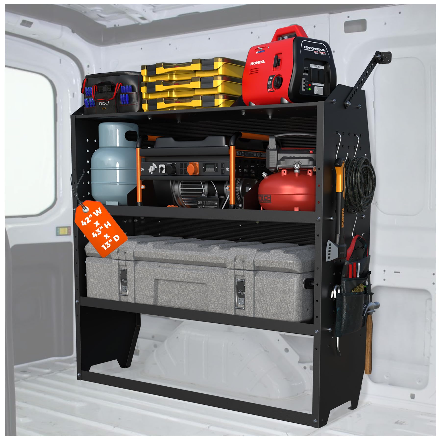 Amazon.com: MELIPRON Cargo Van Shelves Fit for Ford Transit
