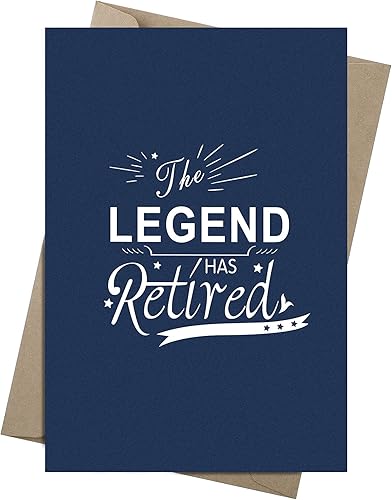 Zonon 2 tarjetas divertidas de jubilación, tarjeta de felicitación de jubilación, regalo para hombres y mujeres