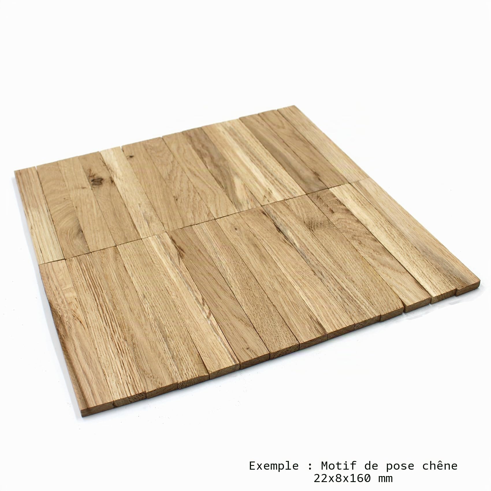 VmG-Store Lot de 400 baguettes en bois de chêne natural lattes Carré 200 x 8 x 16 mm pour art plastique bricolage et Décorations & Travail du Bois