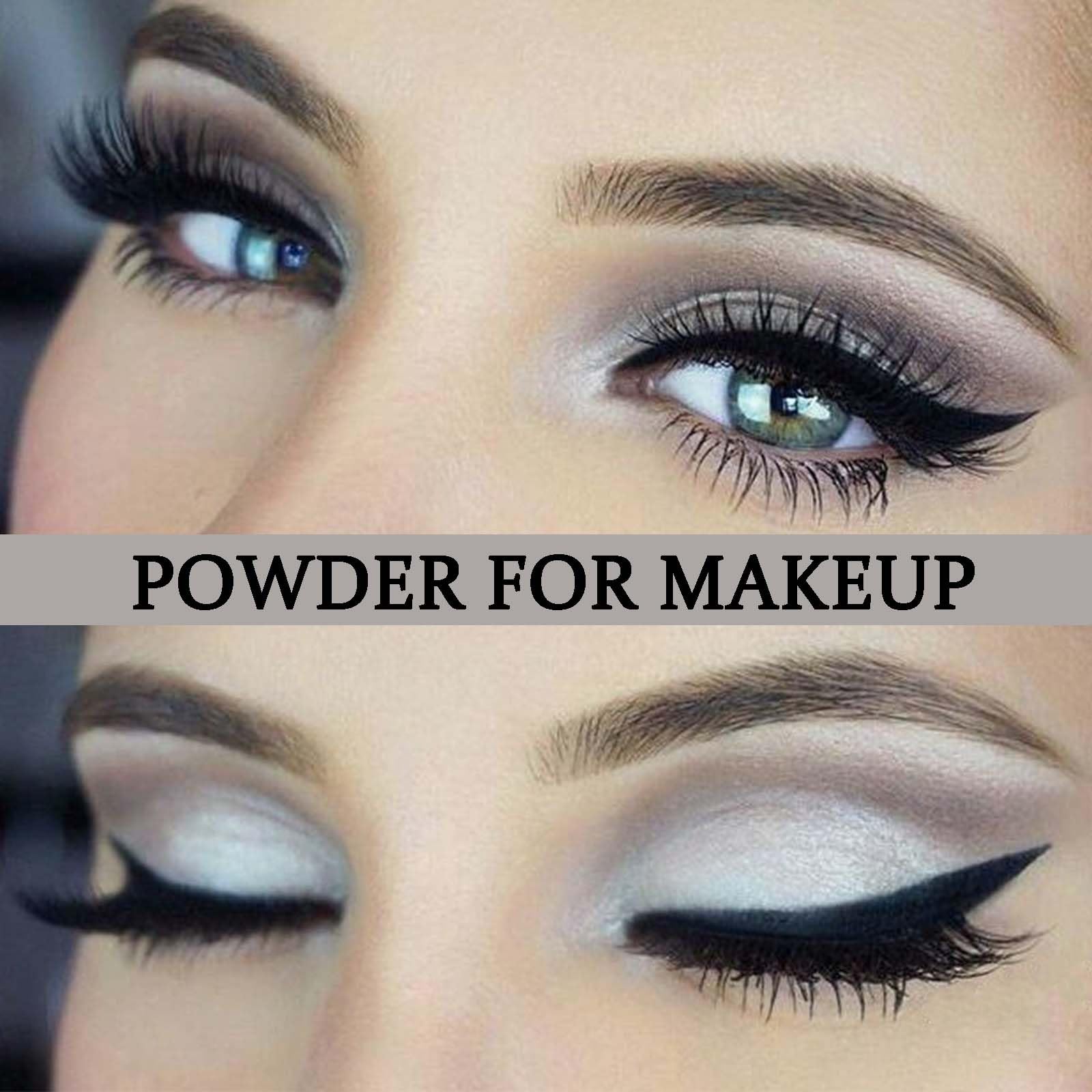 Little Shimmering Matte White Eyeshadow - Highly Pigmented Pressed Powder -  Highlight Natural Eyeshadow