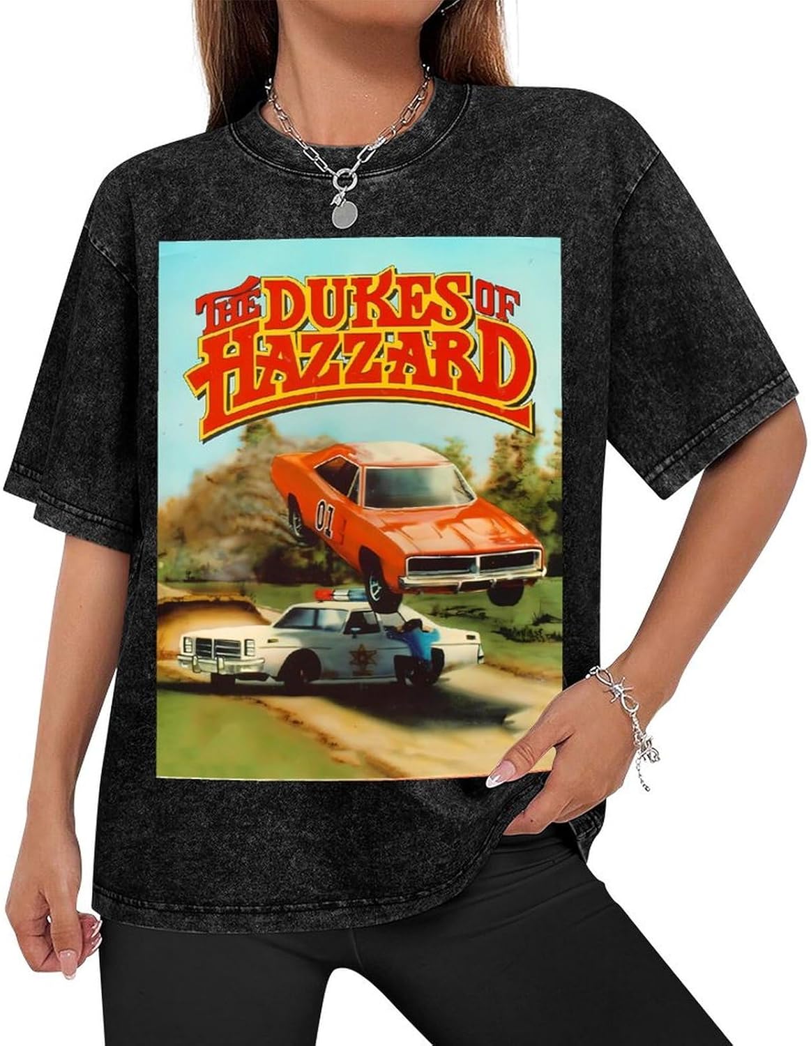 New Dads Crew Neck Short Sleeve Top for Hazzard Dukes T Shirts,Funny T Shirts for Sports