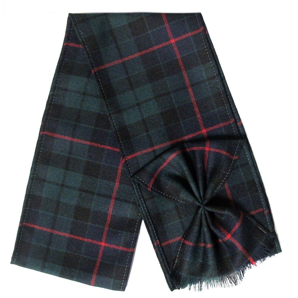 Ingles Buchan Wool Morrison Tartan Minisash Mini Sash with Rosette