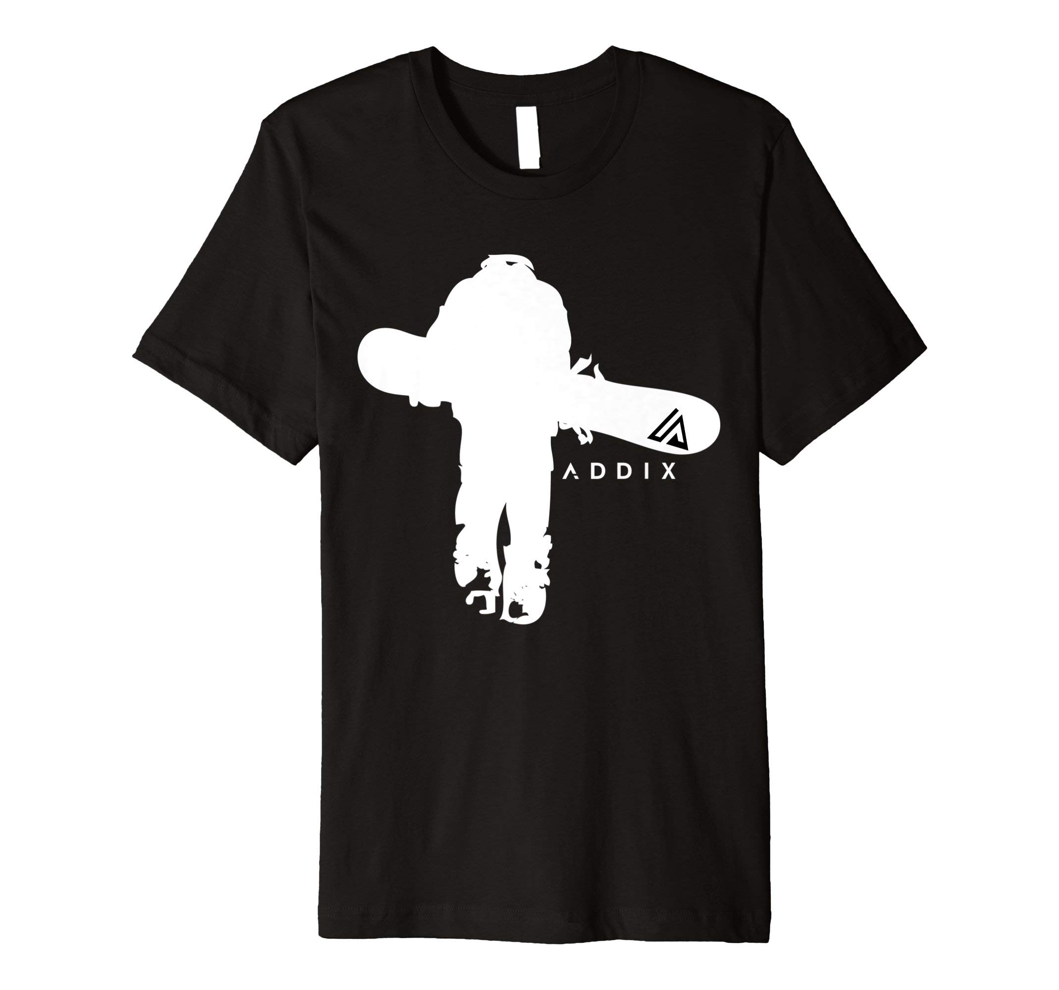 Addix SnowboardingWalker White Snowboard T-Shirt T-Shirt