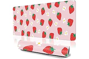 Strawberry Extended Gaming Mouse Pad XL