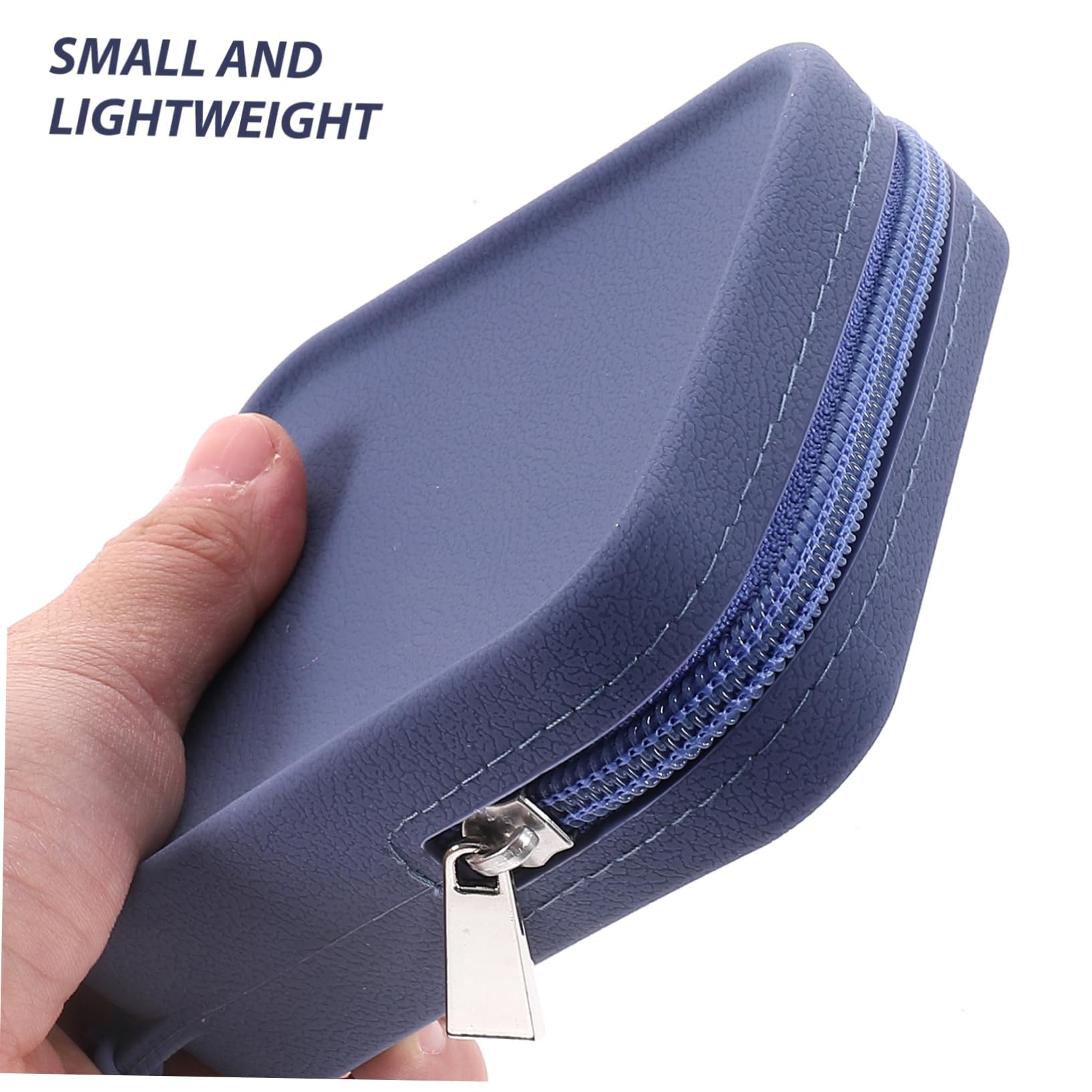 FRCOLOR Silicone Mini Makeup Bag Waterproof Travel Zipper Pouch Dog Treat Pouch Toiletry Organizers for Women Girls - Image 3