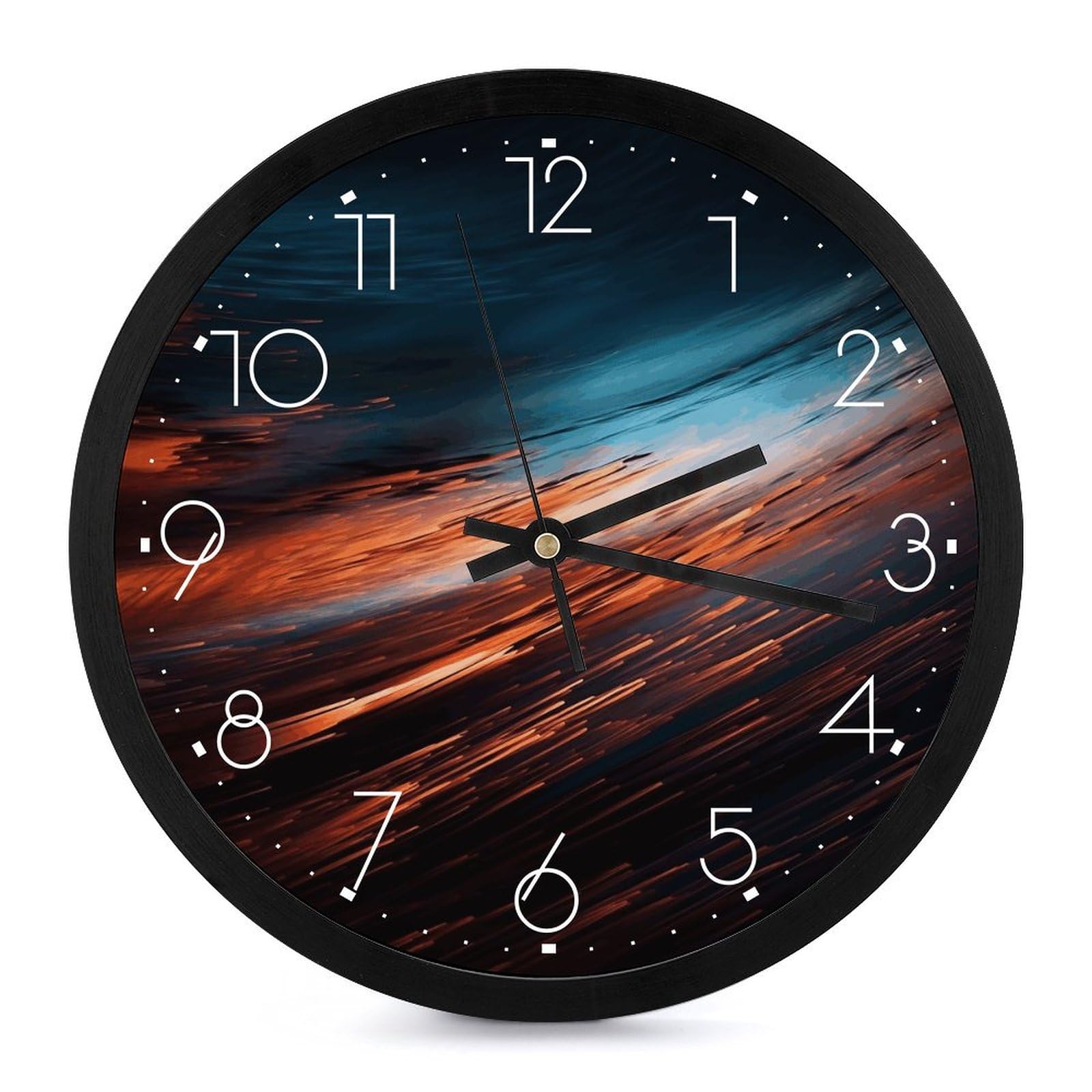 Horloge murale sans tic-tac résolvant les bruits de salon