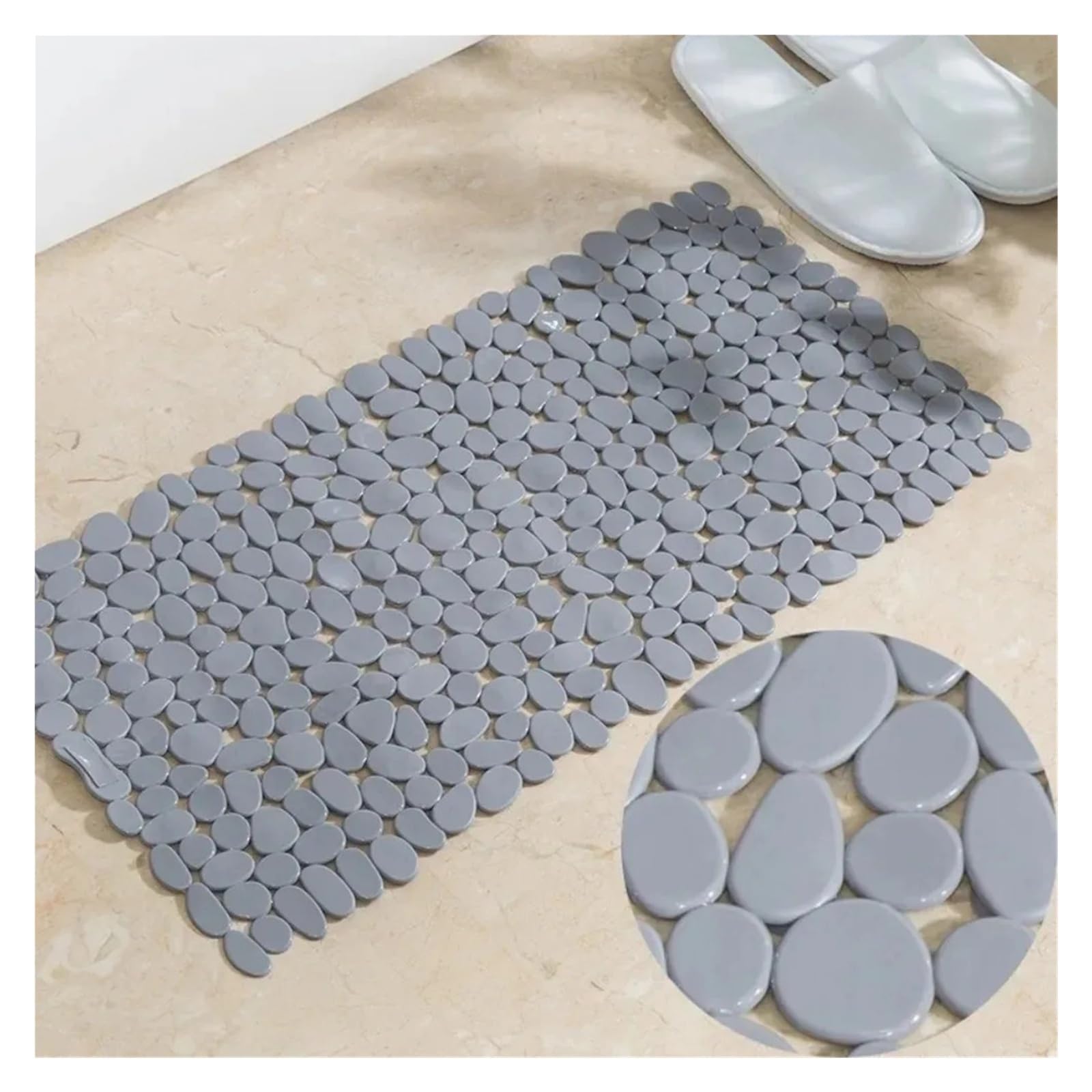 Antirutschmatte füR Badewanne 36 x 69 cm große Duschmatte mit starken Saugnäpfen