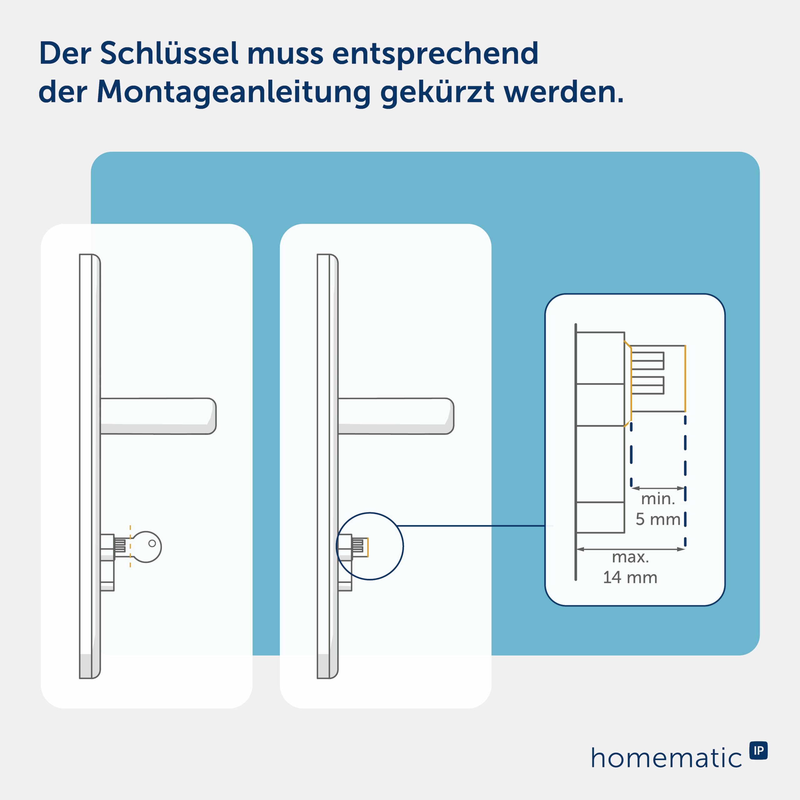 Homematic IP Türschlossantrieb – pro, weiß, Smart Home, permanente Türüberwachung, Smart Lock, elektronisches Türschloss, einfach nachrüsten, Tür steuern per App, Alexa & Google Home, 161671A0