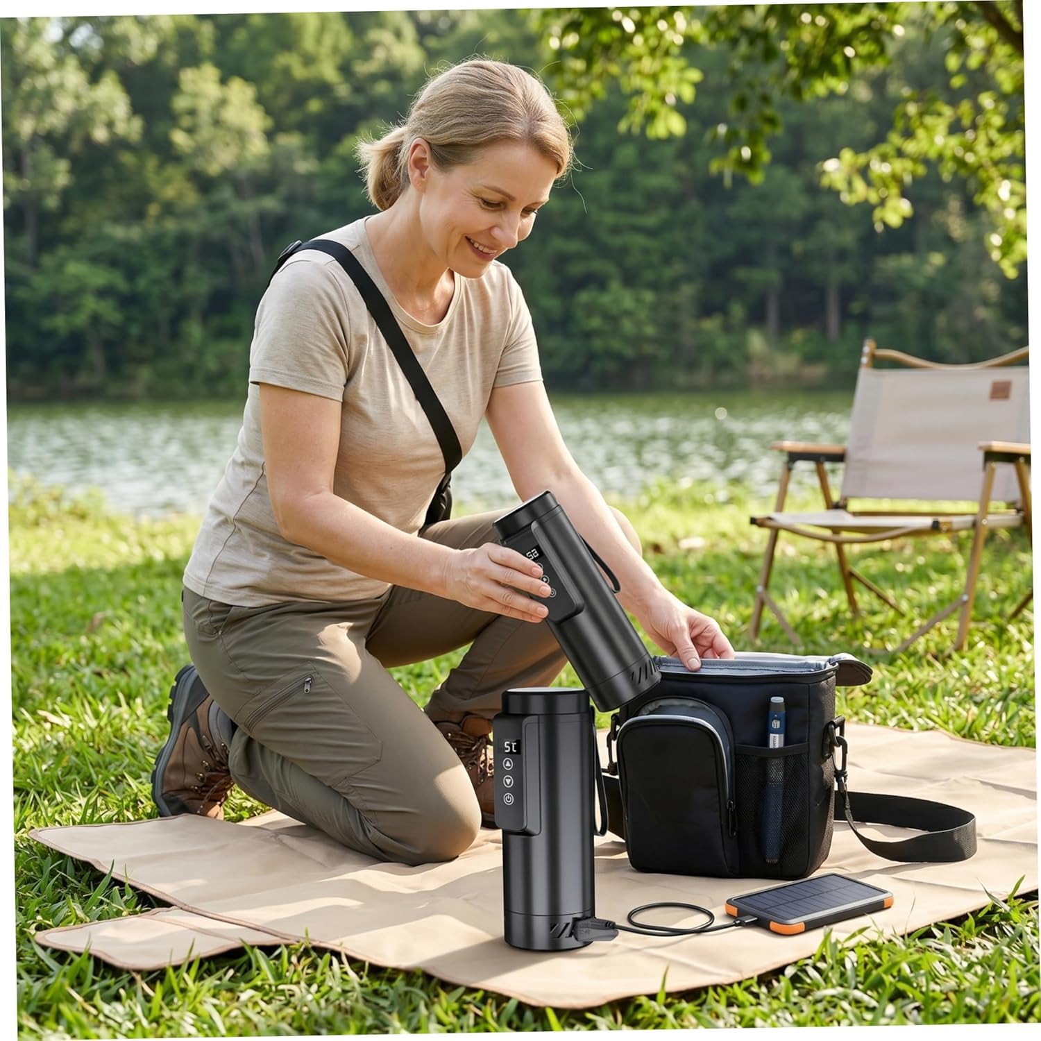 Estuche Refrigerador para Insulina, Nevera Insulina Viaje 0-18 ℃, Refrigerador Insulina Enfriador de Insulina Portátil, Enfriador de Viaje Aislado Medicamentos Diabéticos (Negro)