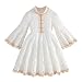 ca-toddlerg white lace dress-4t