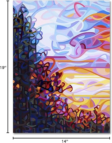 Vista 10 de Trademark Fine Art Crescendo por Mandy Budan - Colgante de pared, 14 x 19 pulgadas