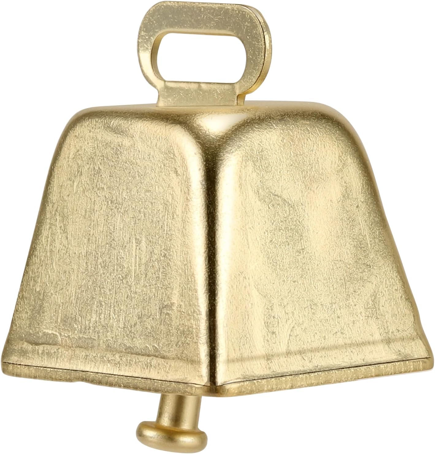 100 PCS Mini Gold Cow Bells, Metal Cowbell for Crafts, Wind Chimes, Wedding, Parties Decorations, 1 Inch