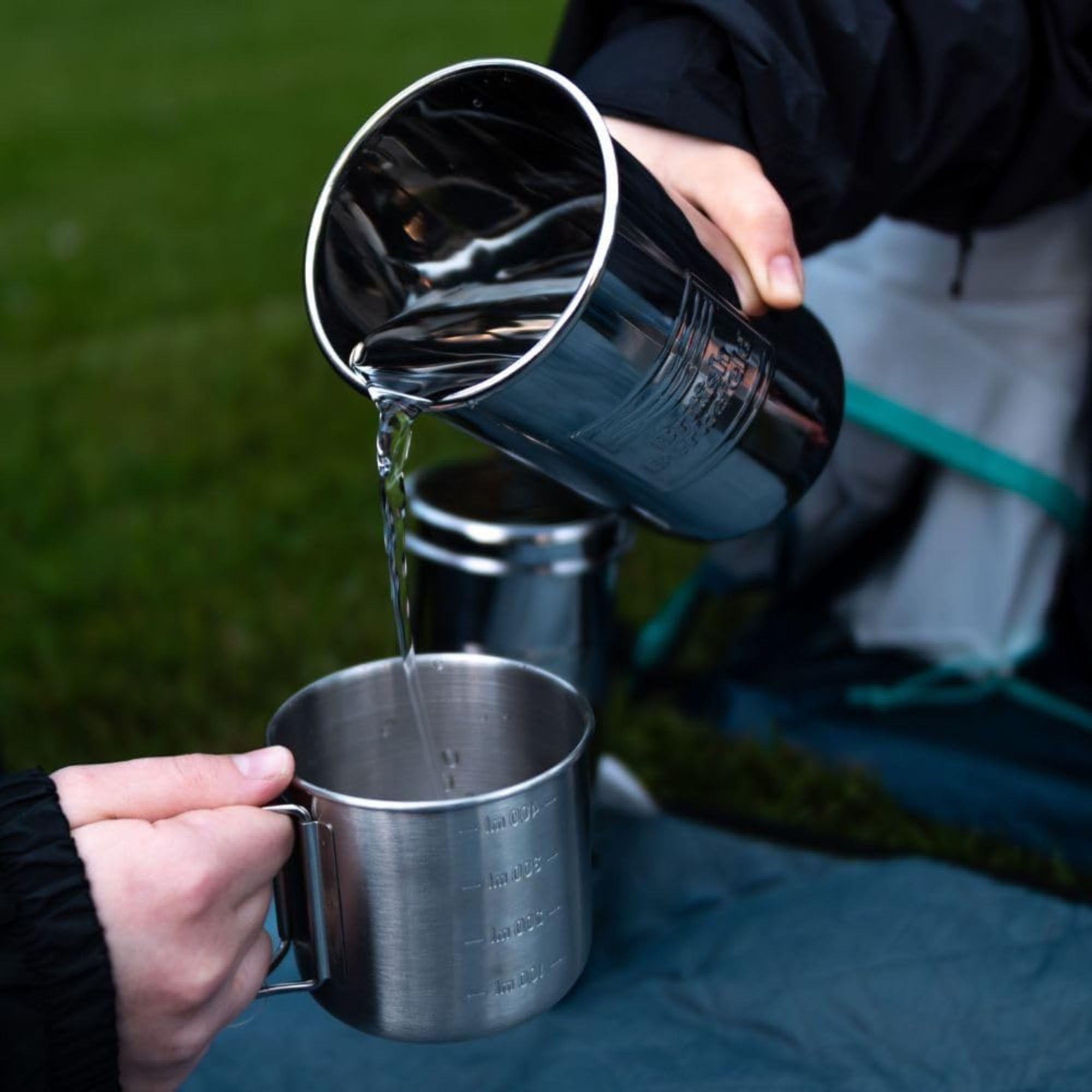British Berkefeld Sistema Di Filtrazione Dell'Acqua A Gravità In Acciaio Inossidabile Da 1 Litro |Incl 1 Cartuccia Ultra Sterasyl |Acqua Pulita E Dal Gusto Ottimo |Non Richiede Installazione Idraulica