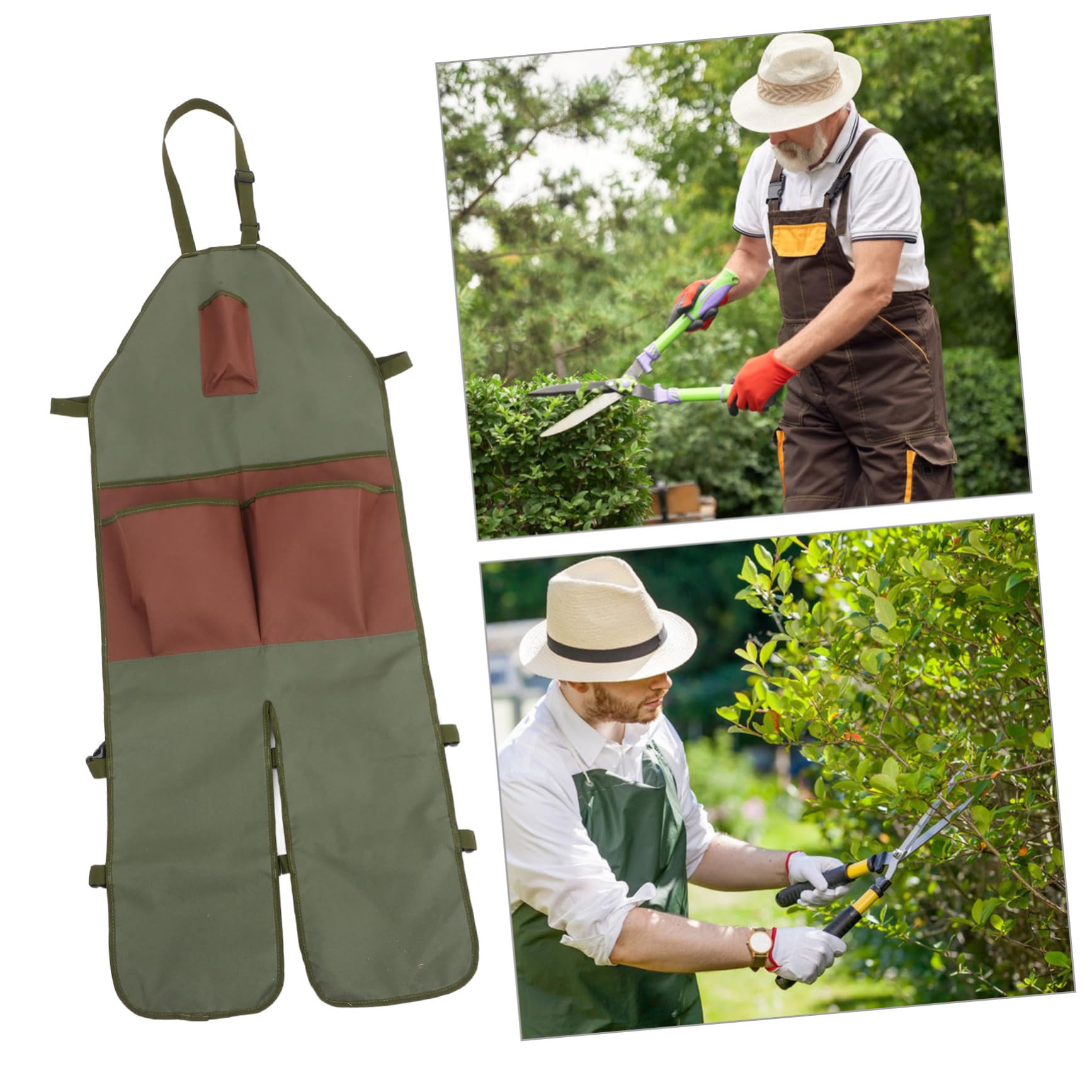 ifundom Grembiule da Giardinaggio Oxford con e Resistente per Potatura e Accessorio per All con